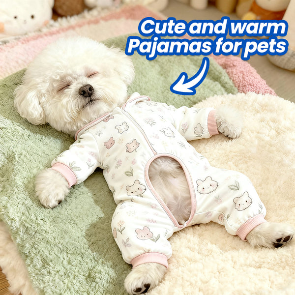 PETZY Velvet Dog Pajamas